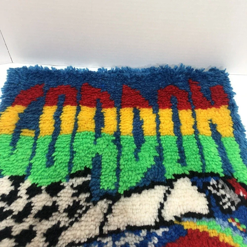Jeff Gordon #24 Handmade Rug, 19”x28”, Multicolored, Area Rug/Mat